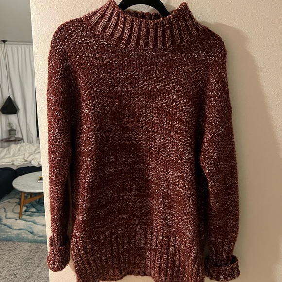 Minkpink Burgundy Sweater, size medium - Picture 1 of 3